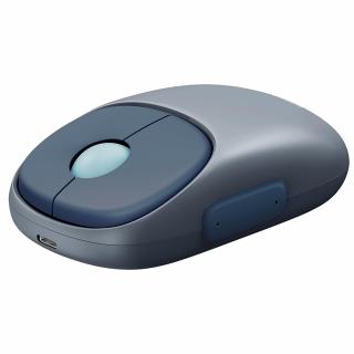 Mouse wireless Ugreen, silent click, reincarcabil, confortabil, DPI ajustabil, Albastru