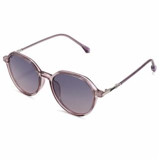 Ochelari de soare dama UIQ cu lentile polarizate si protectie UV, 2203, Gri Roz