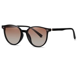 Ochelari de soare dama UIQ cu lentile polarizate si protectie UV, WD116-P139, Negru Rosu