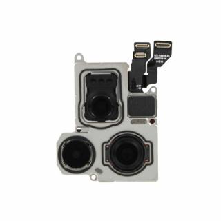 Set camere compatibile cu Apple iPhone 15 Pro Max spate cu banda, negru