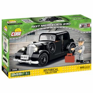 Set de construit Cobi 1937 Mercedes 230, colectia Automobile, 2251, 248 piese