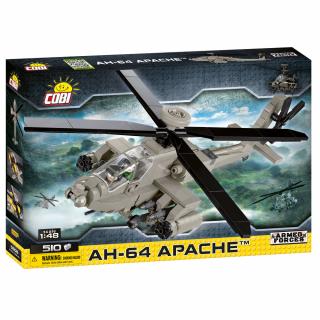 Set de construit Cobi AH-64 Apache, colectia Elicoptere, 5808, 510 piese