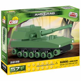 Set de construit Cobi AHS KRAB Nano Tank, colectia Tancuri, 2246, 57 piese