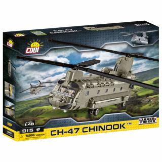 Set de construit Cobi CH-47 Chinook, colectia Elicoptere, 5807, 815 piese