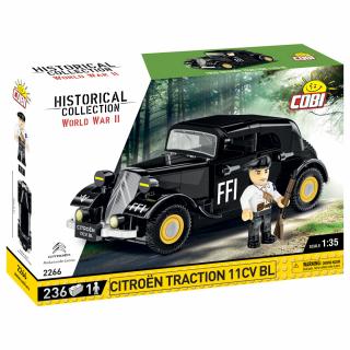 Set de construit Cobi CITROEN TRACTION 11CV BL, colectia Automobile, 2266, 236 piese