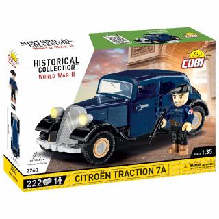 Set de construit Cobi Citroen Traction 7A, colectia Automobile, 2263, 222 piese