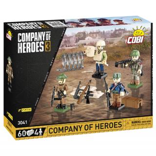 Set de construit Cobi Company of Heroes, colectia COMPANY OF HEROES 3, 3041, 60 piese