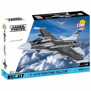 Set de construit Cobi F-16D Fighting Falcon, colectia Avioane, 5815, 410 piese