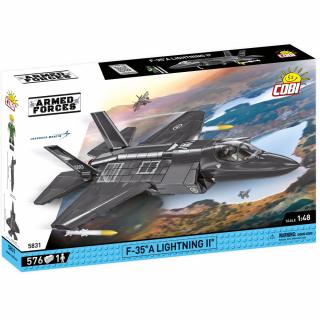 Set de construit Cobi F-35A Lightning II Royal Norwegian Air Force, colectia Avioane, 5831, 570 piese