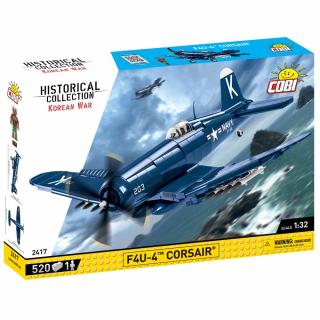 Set de construit Cobi F4U-4 Corsair, colectia Avioane, 2417, 330 piese