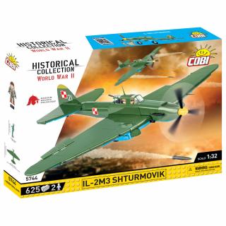 Set de construit Cobi IL-2M3 Shturmovic, colectia Avioane, 5744, 625 piese