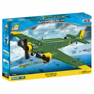 Set de construit Cobi Junkers JU 52 3M, colectia Avioane, 5710, 548 piese