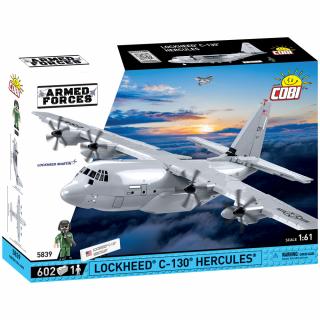 Set de construit Cobi Lockheed C-130 Hercules, colectia Avioane, 5839, 602 piese