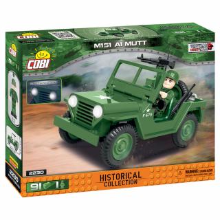 Set de construit Cobi M151 A1 Mutt, colectia Automobile, 2230, 91 piese