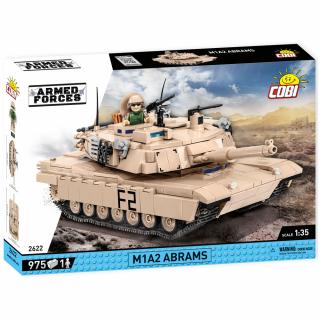 Set de construit Cobi M1A2 Abrams, colectia Tancuri, 2622, 975 piese