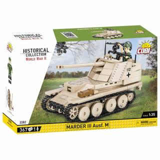 Set de construit Cobi Marder III Ausf.M, colectia Tancuri, 2282, 367 piese