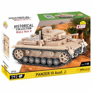 Set de construit Cobi Panzer III Ausf.J, colectia Tancuri, 2712, 292 piese