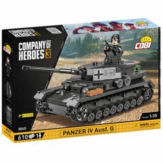 Set de construit Cobi Panzer IV Ausf.G, colectia COMPANY OF HEROES 3, 3045, 610 piese