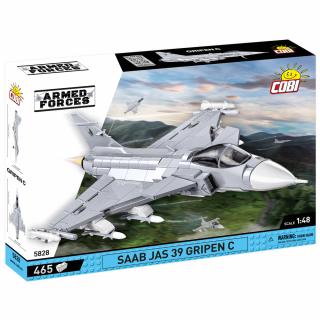 Set de construit Cobi Saab JAS 39 Gripen C, colectia Avioane, 5828, 465 piese