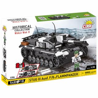 Set de construit Cobi Stug III Ausf.F8 Flammpanzer, colectia Tancuri, 2286, 548 piese