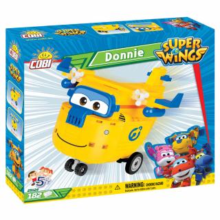 Set de construit Cobi SUPER WINGS DONNIE (182PCS), colectia Super Wings, 25124, 182 piese