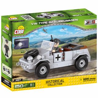 Set de construit Cobi VW Kubelwagen TYP 82, colectia Automobile, 2187, 150 piese