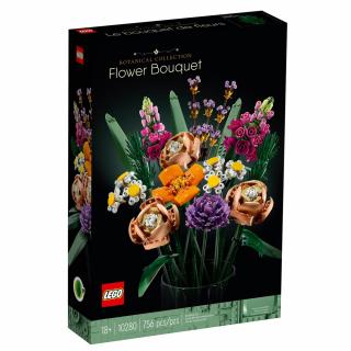 Set de construit LEGO   Creator Expert, Buchet de flori, 756 piese