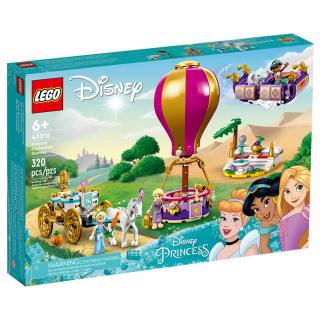 Set de construit LEGO   Disney, Calatoria fermecata a printeselor, 320 piese