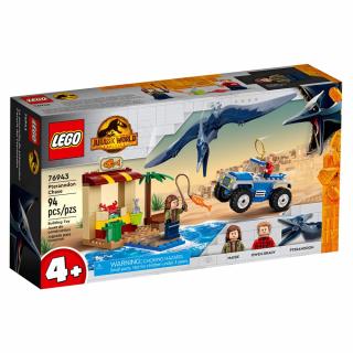 Set de construit LEGO   Jurassic World, Urmarirea Pteranodonului, 94 piese