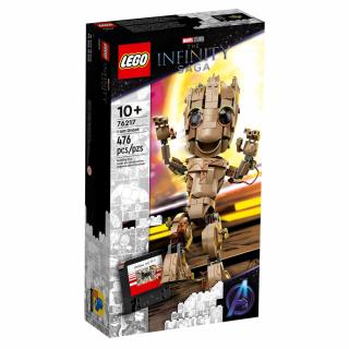 Set de construit LEGO   Marvel Super Heroes, I am Groot, 476 piese