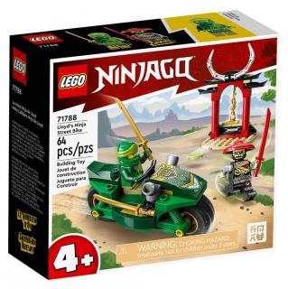 Set de construit LEGO   Ninjago, Motocicleta ninja a lui Lloyd, 64 piese