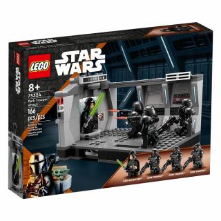 Set de construit LEGO   Star Wars, Atacul Dark Trooper, 166 piese