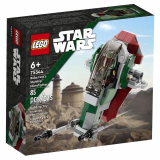 Set de construit LEGO   Star Wars, Micronava de lupta a lui Boba Fett, 85 piese