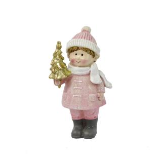 Figurina fetita roz