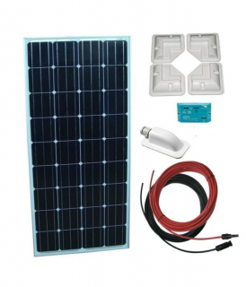 SISTEM FOTOVOLTAIC 100W RULOTA 100W