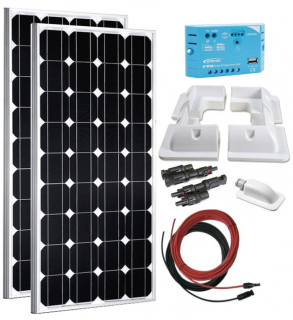 SISTEM FOTOVOLTAIC 200W RULOTA