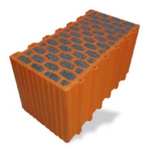 Caramizi ceramice insertie polistiren grafitat NEOPOR