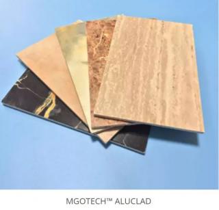 Placi de oxid de magneziu MgO finisate pentru fatade