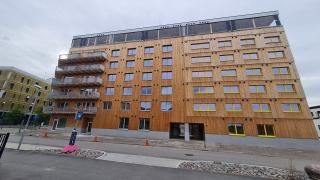 Structuri din grinzi lamelare din molid, pin, larice, zada