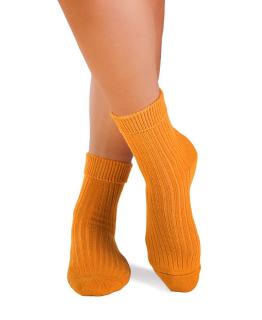 Sosete antibacteriene merino Warm Mustard