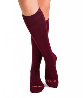 Sosete bambus 3 4 COMFORT FEET  Bordeaux