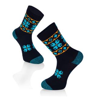 Sosete bumbac Active Lifestyle Socks ETHNO Dark Blue