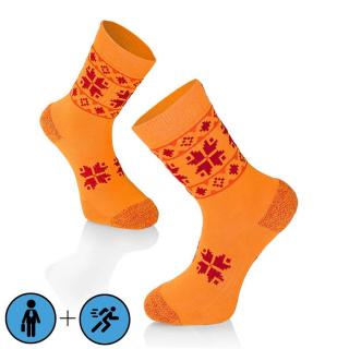 Sosete bumbac Active Lifestyle Socks ETHNO Galben