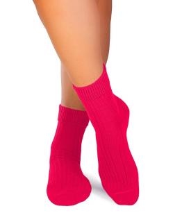 sosete groase din Lana Fucsia