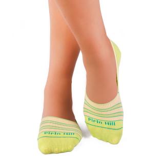 Sosete tip talpici INVISIBLE ORGANIC SOCKS Yellow