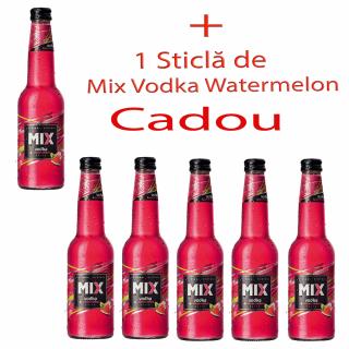 6 Sticle la pret de 5 De Mix Vodka Watermelon 033 L