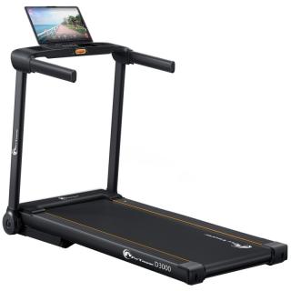 Banda de alergare electrica FitTronic Delta 3000, motor 2.0 CP, greutate suportata 120kg, viteza pana la 14km h, suprafata alergare 120x42cm, ,Aplicatii  Zwift, Kinomap, Besyfit