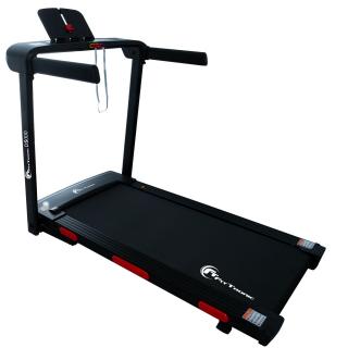 Banda de alergat electrica FitTronic Delta 5000, motor 3.0 CP, inclinatie 25%, greutate suportata 150 kg,viteza pana la 18 km h, suprafata alergare 120x50cm,  Aplicatii Kinomap, Zwift, Besyfit