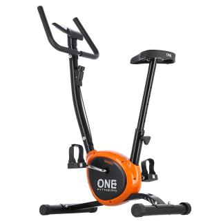 Bicicleta fitness mecanica HMS ONE RW3011 negru portocaliu