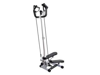 Stepper cu maner FitTronic S160M, afisaj, corzi elastice pentru antrenamentul bratelor